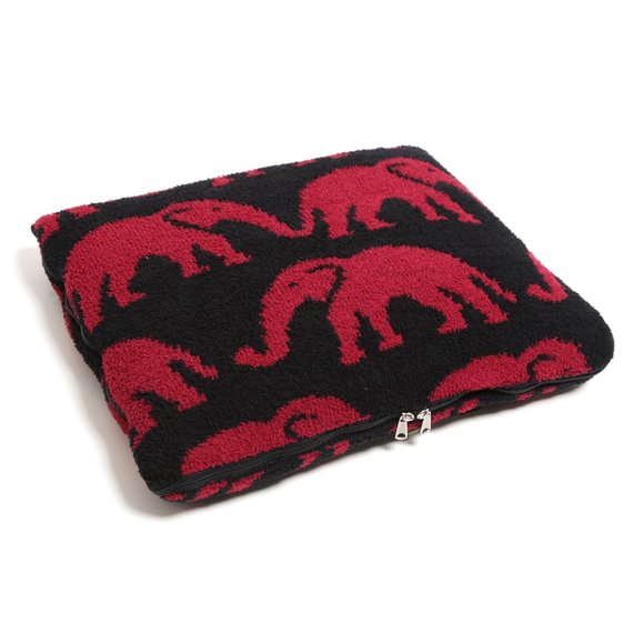 P/S 2 in1 Blanket/Pillow! Elephant Print Luxury Soft Throw Blanket & Pillow· - Picture 9 of 9